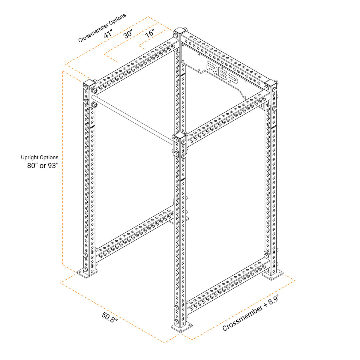 PR-5000 Power Rack 6-Post