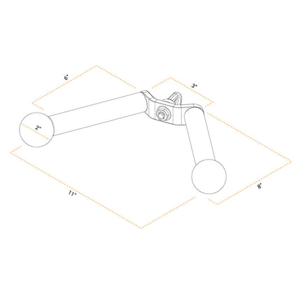 REP x Kleva Built™ Tricep Pushdown Attachment