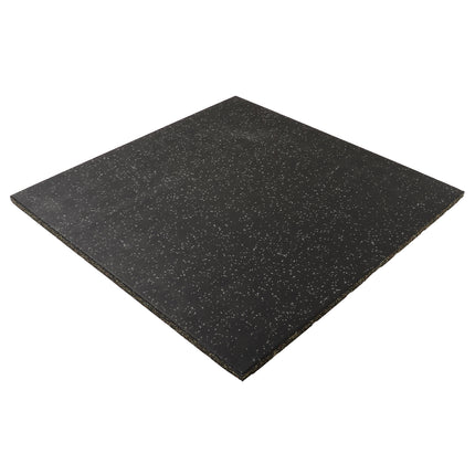 Gym Rubber Mat 100Cm X 100Cm Thickness 25Mm Gray