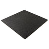 Gym Rubber Mat 100Cm X 100Cm Thickness 25Mm Gray