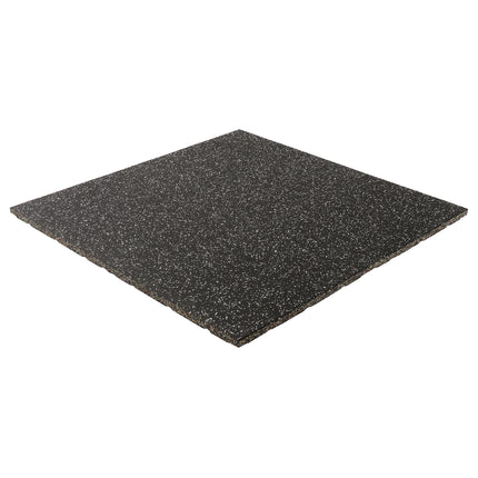 Gym Rubber Mat 100Cm X 100Cm Thickness 25Mm Gray