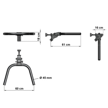 Foldable Dip Bar