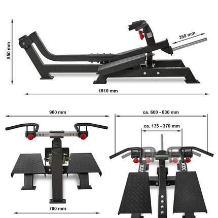 T Bar Row Machine
