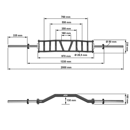 Cambered Swiss Bar