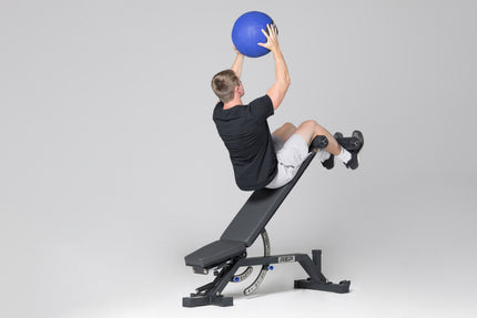 Adjustable Bench Leg Roller Attachment