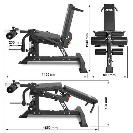 Leg Extension/Leg Curl Combo