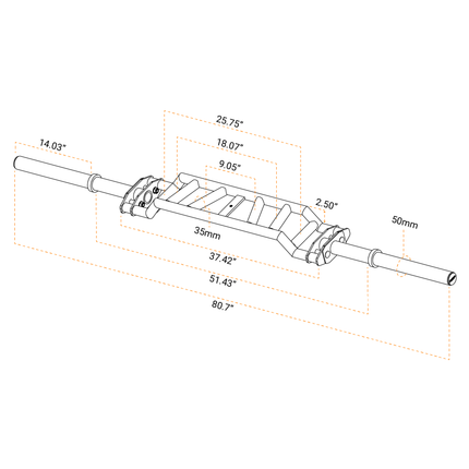 Cambered Swiss Bar
